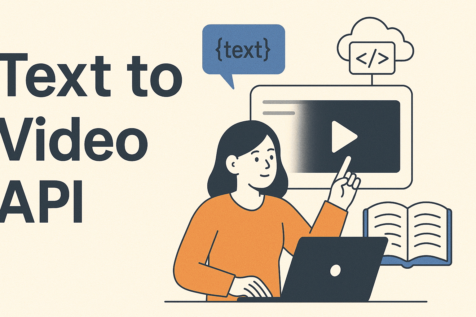 How to Use Text to Video API for E-Learning - API Market